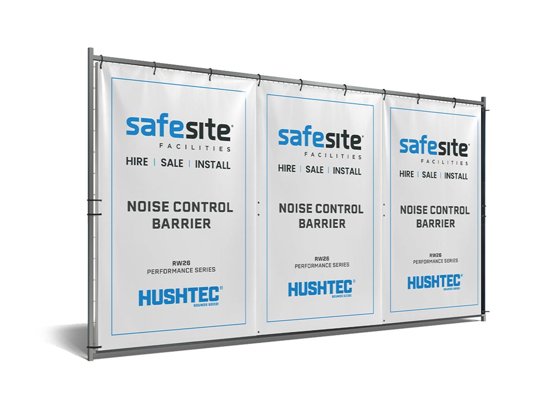 hushtec acoustic noise barrier 2m x 1.2m
