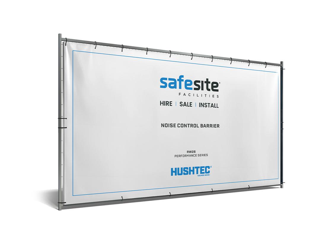 hushtec acoustic noise barrier 2m x 3.5m
