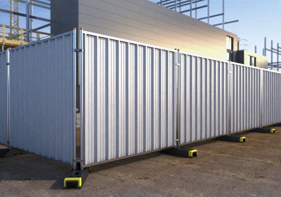 Steel Hoarding System - Nationwide Service - SafeSite Facilities