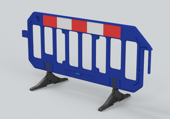 Blue Gate Barrier for Hire or Sale - Nationwide Delivery | SafeSite ...