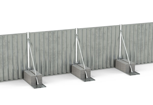 Temporary Hoarding Concrete Ballast Block For Hire or Sale Nationwide ...