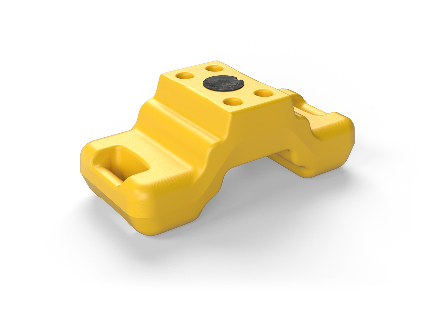 Stepped Ballast Block - Filled - SafeSite Facilities