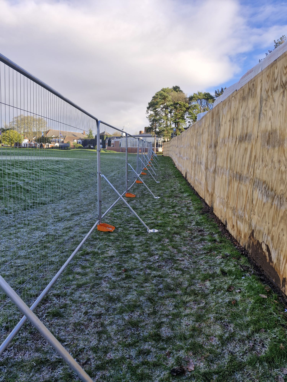 Development Fencing Midlands Development Site - Fence-Lok System with Temporary Fencing ...