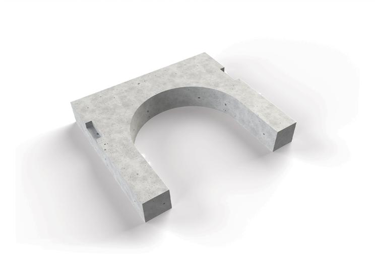 Gully Riser Pre Cast Precast Concrete Gully Cover Slabs – U-Shaped - SafeSite Facilities